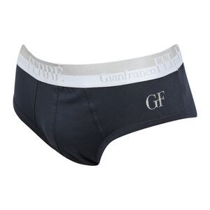 Gianfranco Ferre VISTOSO MA Navy Blue Cotton Blend Mens Brief Underwear